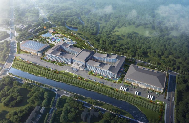 杭州“酒店航母”结顶!1200余间客房&约3万㎡室内外水乐园,众多精彩项目曝光!